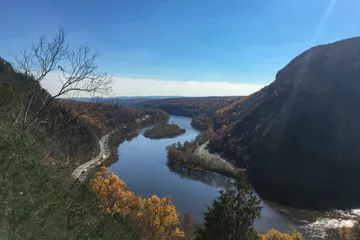 River valley landscape representing a Nevada and Delaware trust comparison