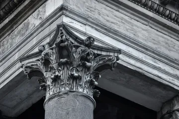 Classical stone pillar representing the structure of a Nevada Asset Protection Trust